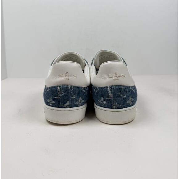 Size 9LV/10US - Louis Vuitton Luxembourg Monogram Denim Trainers? Retail $1K! main image 5